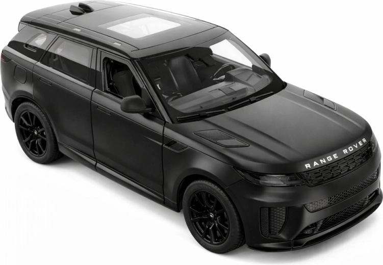 Design realist cu finisaj negru mat