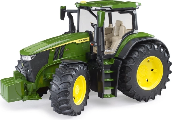 Model de plastic tractor John Deere 7R 350