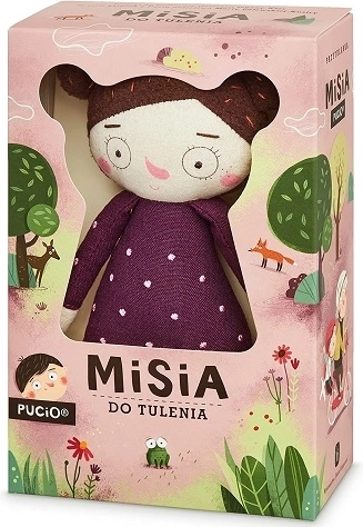 Jucărie de pluș Misia pentru îmbrățișat