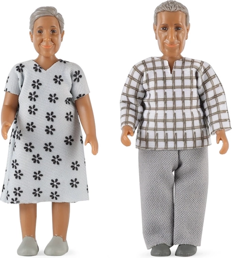 Lundby Nikki set de păpuși pentru casa de păpuși – bunica și bunicul