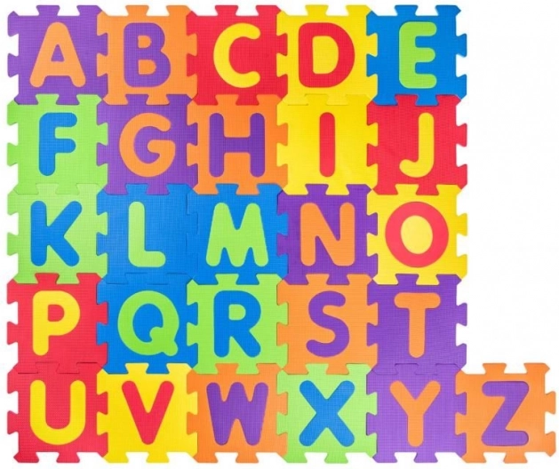 Puzzle din spumă Alfabet