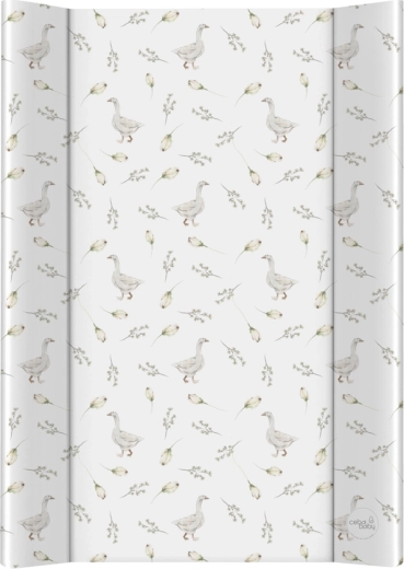 Ceba baby saltea moale de înfășat cu margini laterale Basic Goose 50 × 70 cm