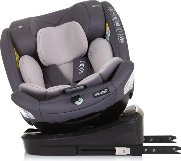 Rotație 360° pentru așezare facilă