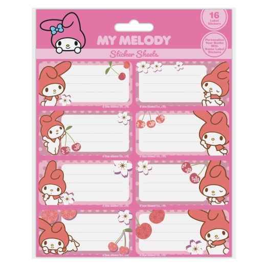 Etichete Cinnamoroll pentru caiete