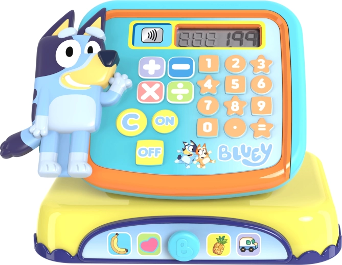 Casa de marcat Bluey cu efecte sonore, 18 cm
