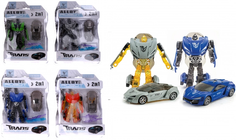 Autorobot metalic 11 cm