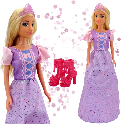 Rochie de gală sclipitoare pentru prințesă