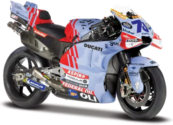 Motocicletă Maisto Gresini Racing 2024 #73 Alex Márquez 1:18