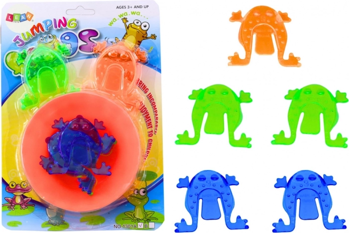 Joc de Dexteritate Broscuțe Săltărețe Vas Colorate