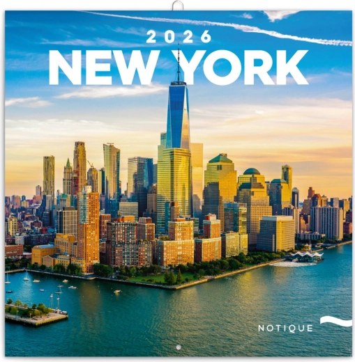 Calendar de notițe New York 2026