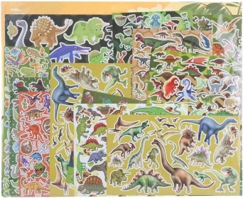 Autocolante cu dinozauri – 500 bucăți