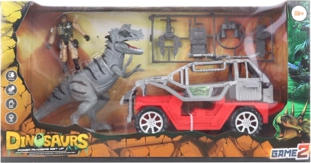Mașină cu dinozaur