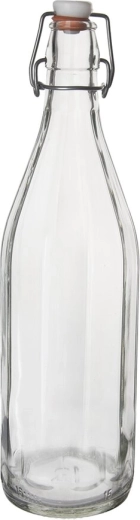Sticlă din sticlă cu închidere tip clip Bügel, 0,5 l