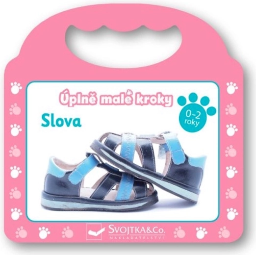 Pași foarte mici – cuvinte (carte cartonată pentru cei mai mici)