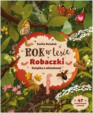 Anul în pădure: gângănii – carte cu ferestre