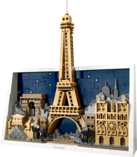 Turnul Eiffel iconic în centrul atenției