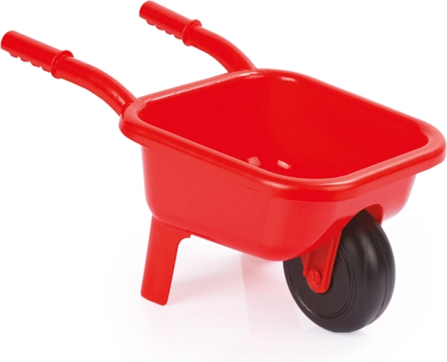 Roabă de grădină din plastic, roșie