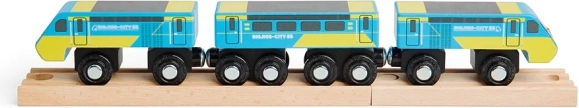 Bigjigs Rail tren de lemn Intercity 125