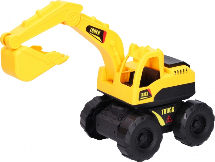 Excavator pentru copii cu roți libere