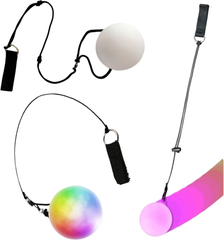 Minge LED luminoasă pentru jonglerie