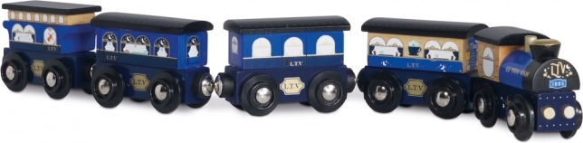 Tren de Lemn Twilight de la Le Toy Van