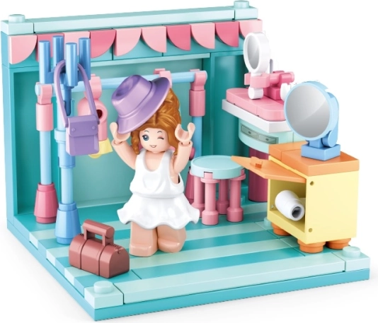 Sluban Handcraft garderobă set de construcție