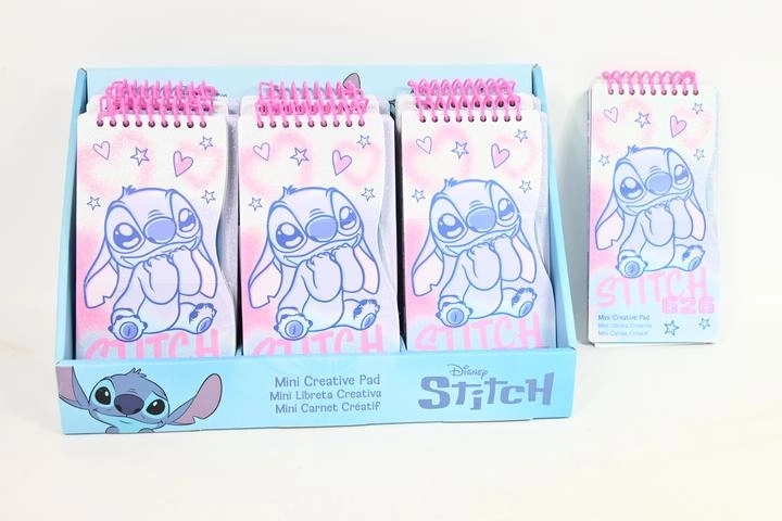 Stitch mini set creativ de colorat