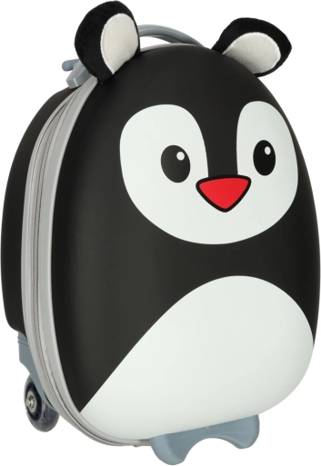 Troler de călătorie pentru copii cu roți – bagaj de cabină – Pinguin