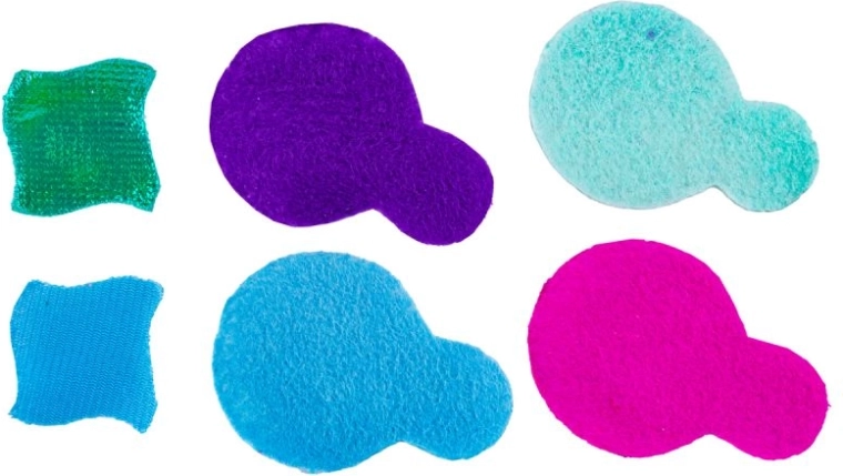 Bucăți colorate pentru un efect 3D bogat