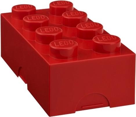 Cutie de prânz Lego – roșu