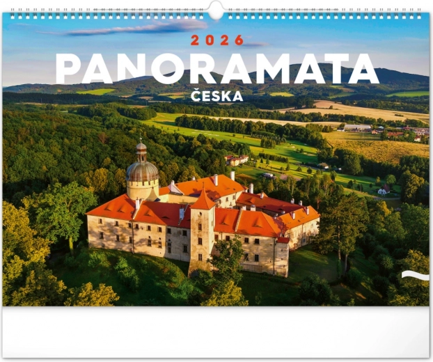 Calendar de perete Panoramata Cehia 2026