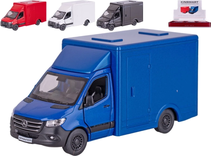 Model metalic de dubă MERCEDES-BENZ Sprinter 1:48 Kinsmart