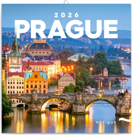 Calendar de notițe Praga 2026