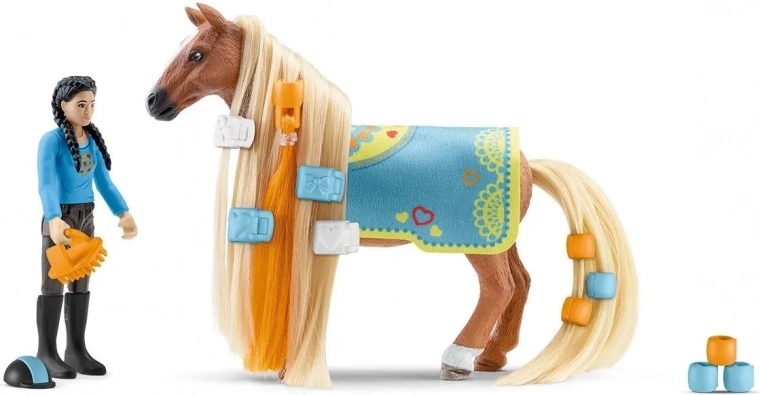 Schleich horse club sofia beauties set de start kim și caramelo