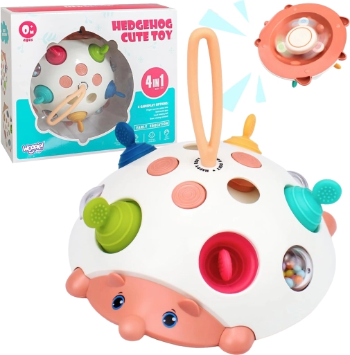 WOOPIE jucărie senzorială 4în1 arici pop-it