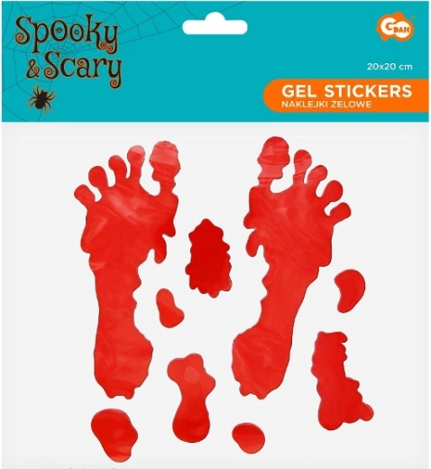 Autocolante gel cu urme sângeroase și pete de sânge pentru Halloween