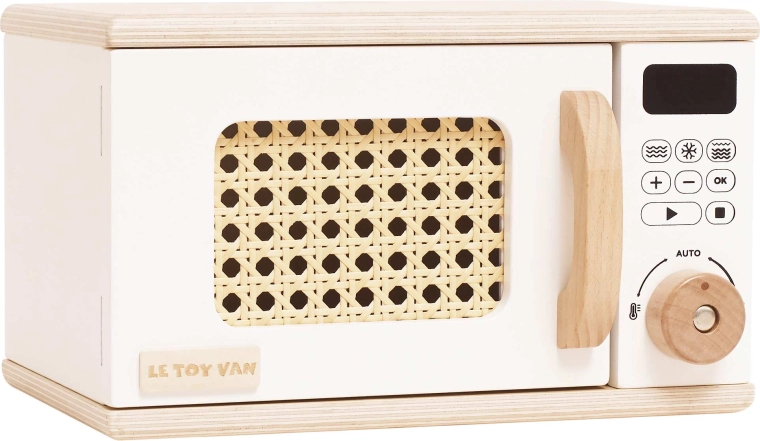 Cuptor cu microunde din lemn pentru copii Le Toy Van