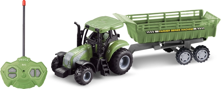 Tractor cu remorcă cu telecomandă 37 cm