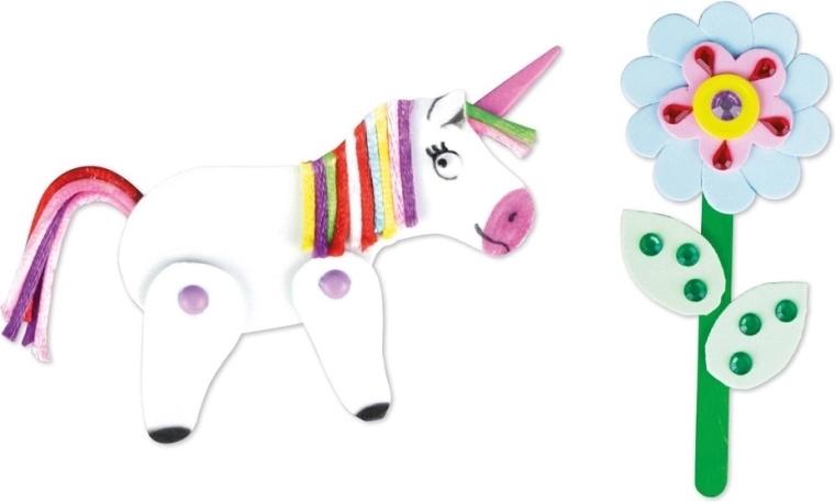 Susține creativitatea și motricitatea fină