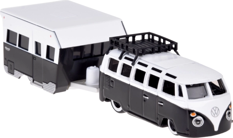 Duet autentic: Van Samba + rulotă