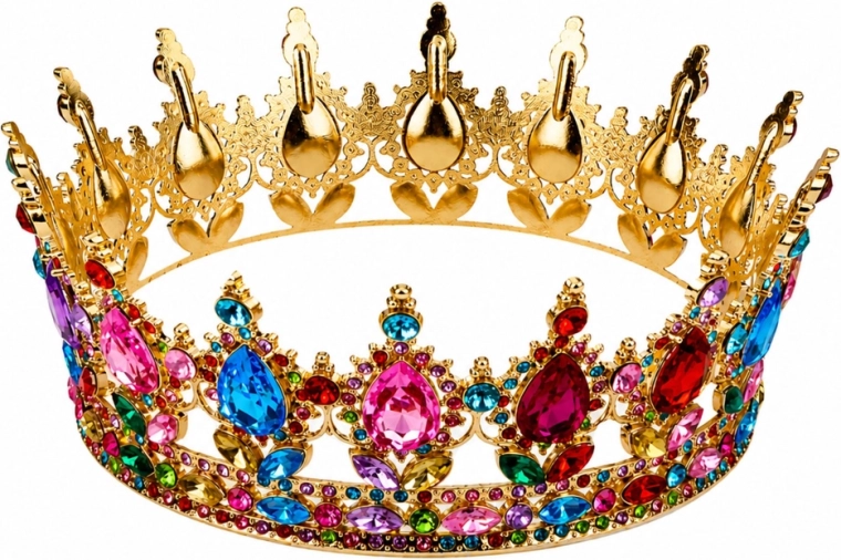 Execuție metalică elegantă în culoare aurie