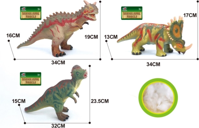 Dinozaur moale 34 cm