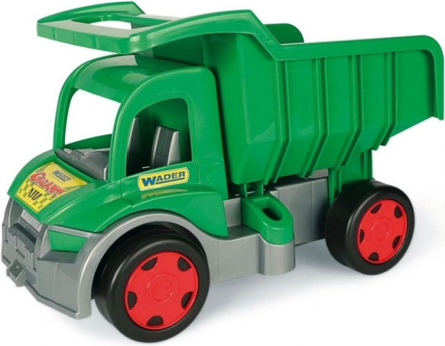 Gigantica mașină de transport Farmer 55 cm verde
