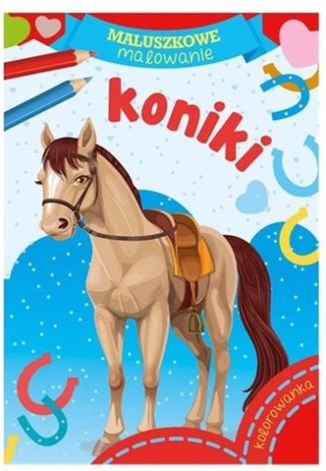 Colorat pentru cei mici: căluți