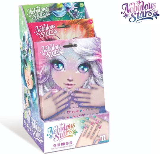 Nebulous Stars autocolante pentru unghii - 1 bucată