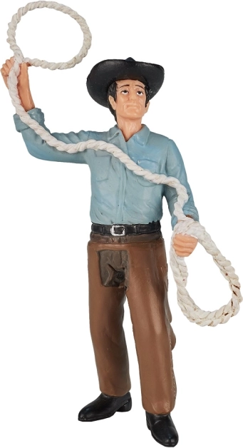 Figurină MOJO FUN cowboy cu lasou