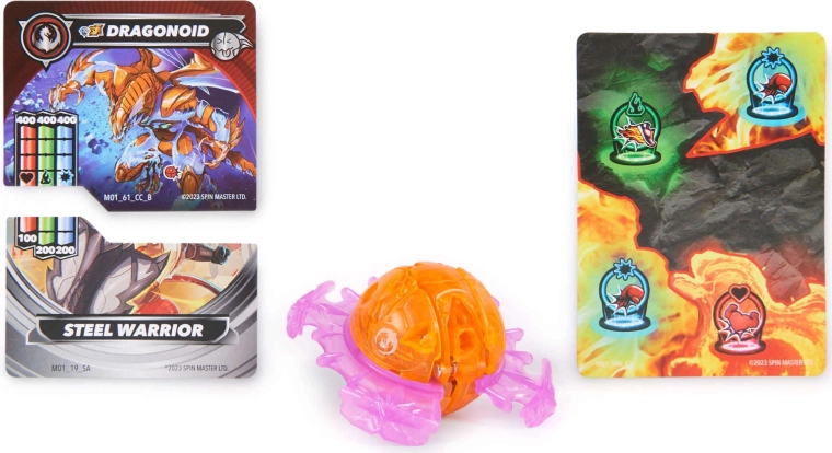 Dragonoid Spinning exclusiv cu ripcord launcher