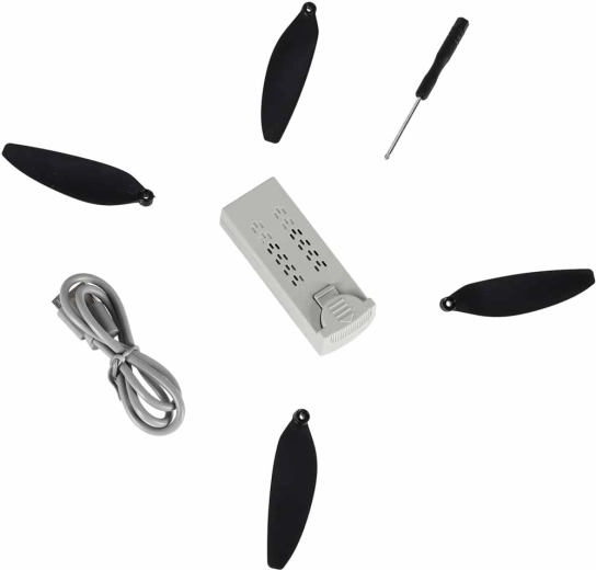 Accesorii bogate în pachet