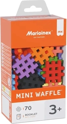 Set de construcție mini waffle, 70 de piese, modelul 2