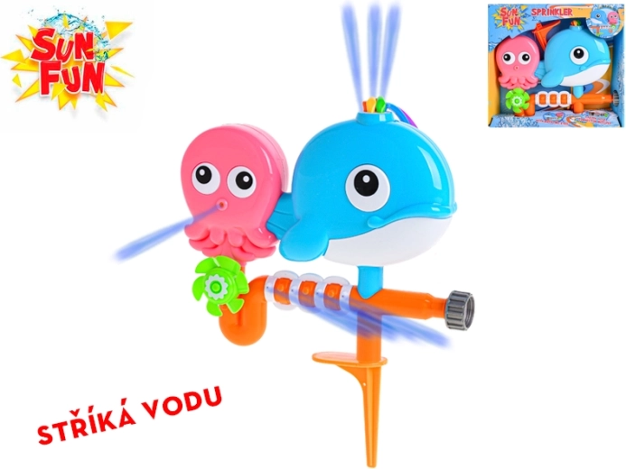 Sun Fun animale marine care stropesc apă